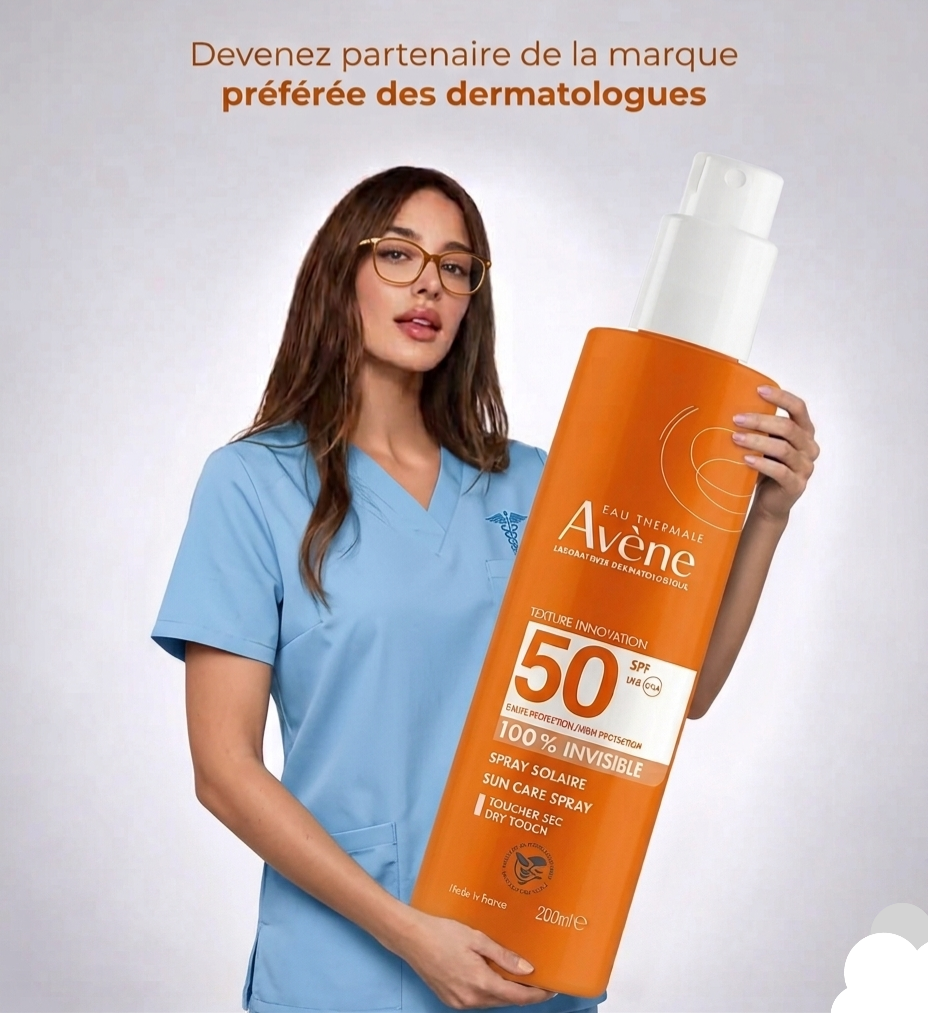 Avène Spray Solaire SPF 50+ Invisible – Haute Protection UVB/UVA (200ml)
