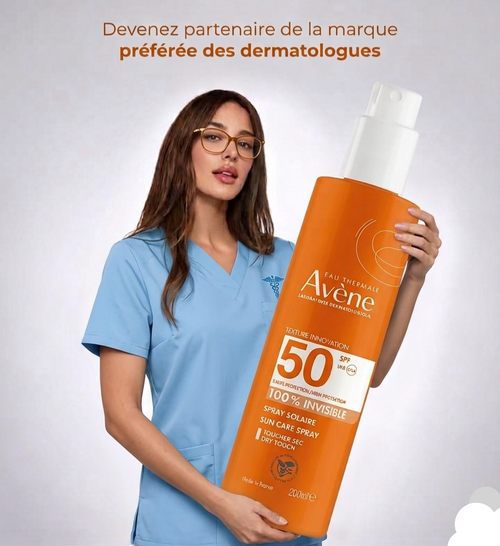 Avène Spray Solaire SPF 50+ Invisible – Haute Protection UVB/UVA (200ml)