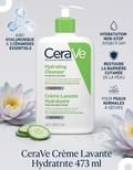 Crème Lavante Hydratante 473 ml – Nettoyant  Visage & Corps Peaux Normales à Sèches